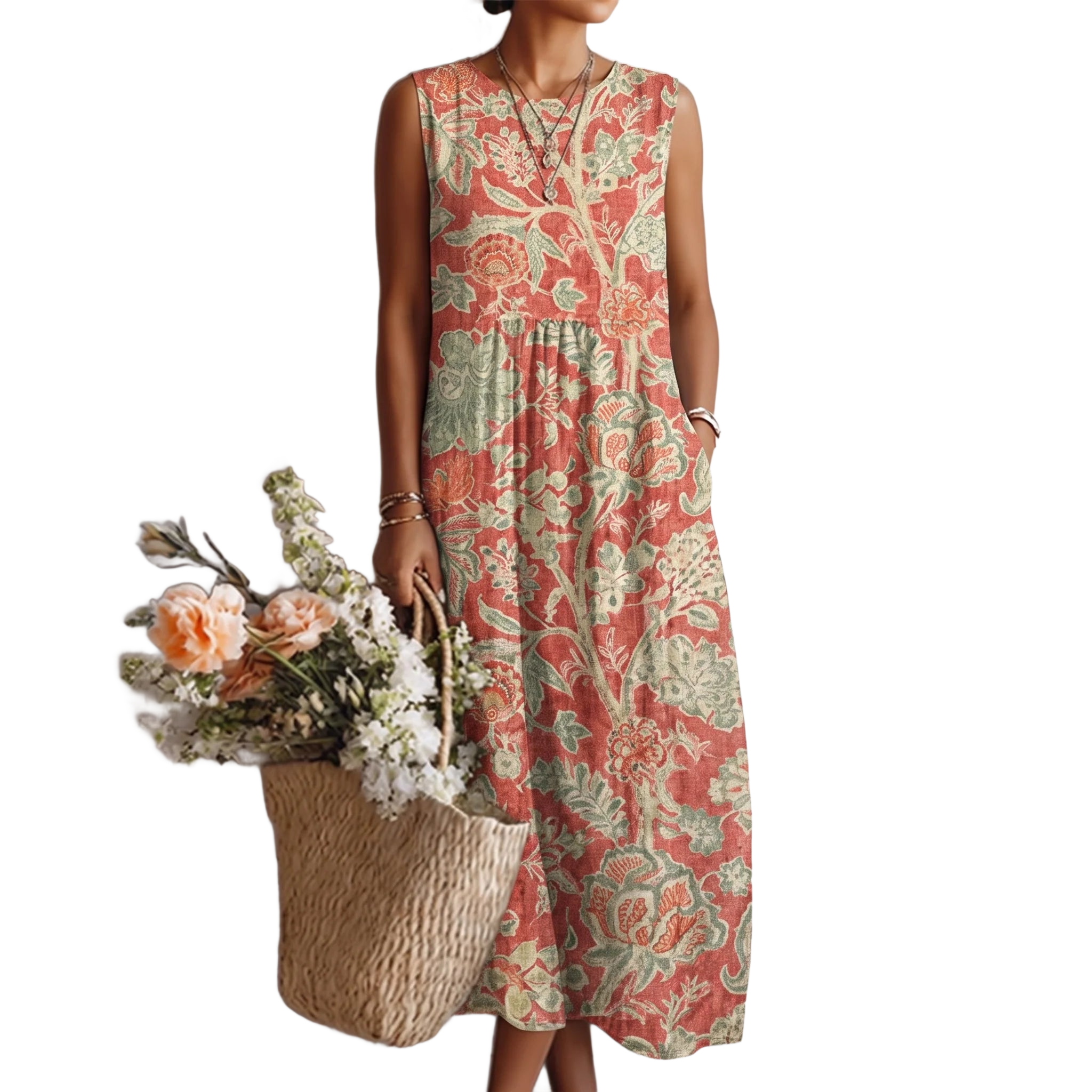 Raya - Vestido midi para el día a día