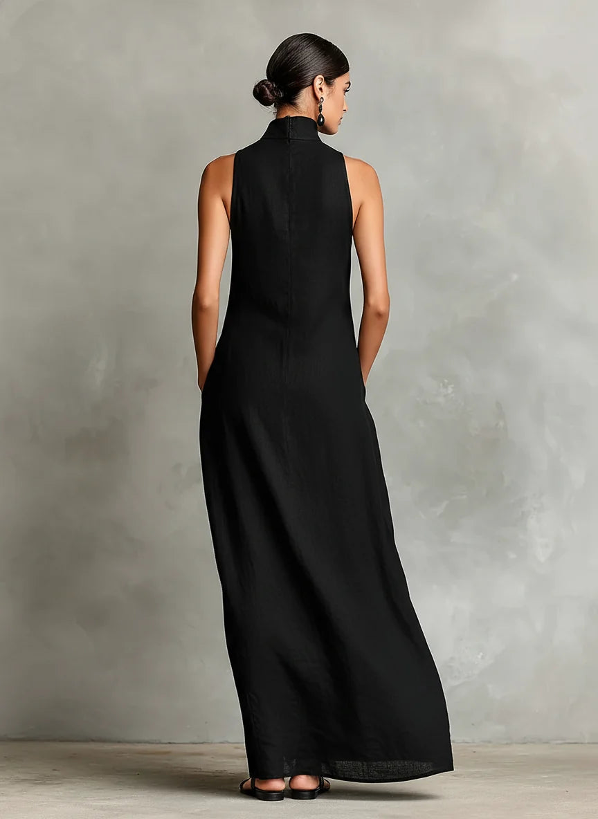 Caterina | Vestido largo minimalista