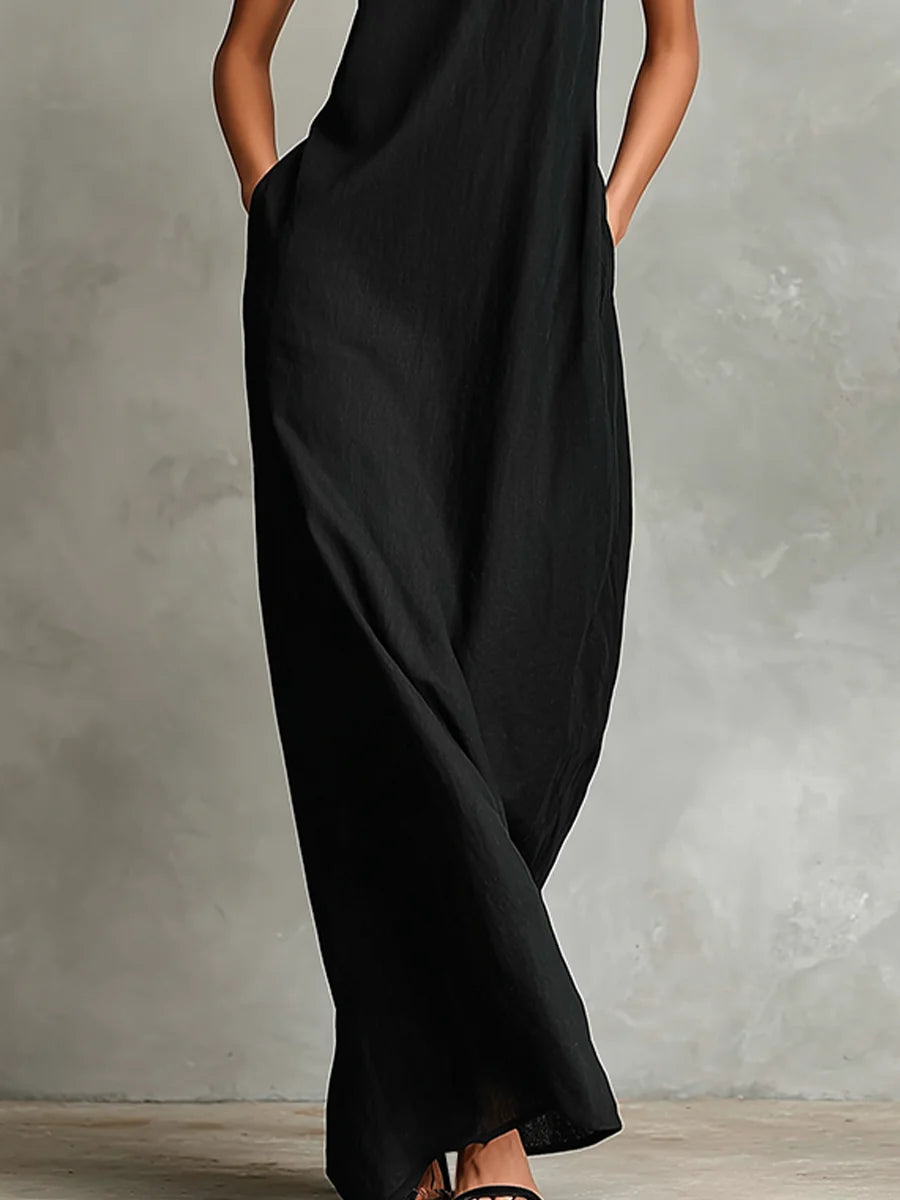 Caterina | Vestido largo minimalista