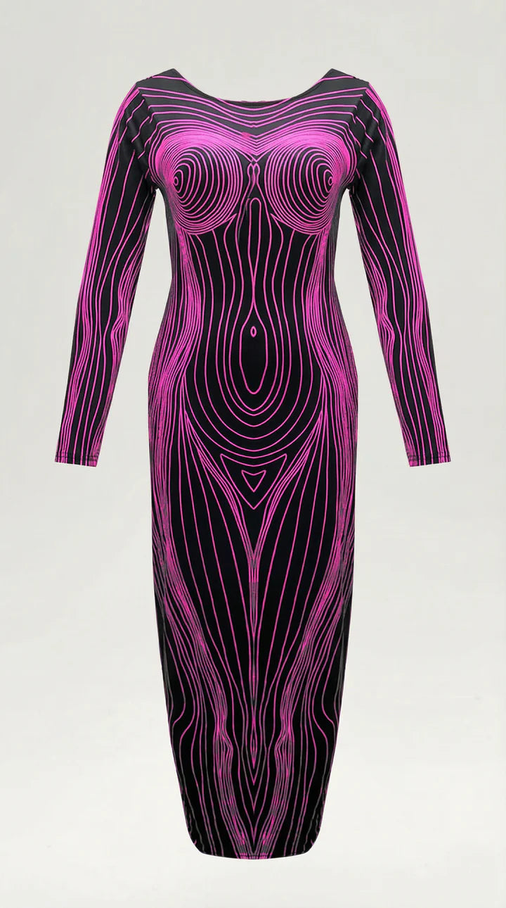 Vestido Maxi Ajustado