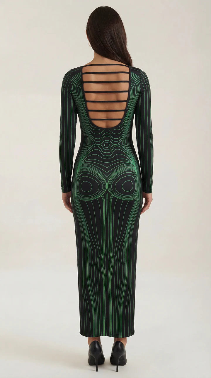 Vestido Maxi Ajustado