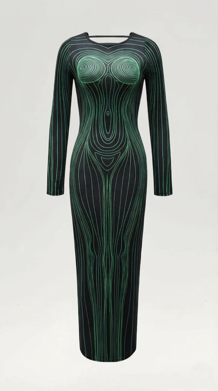 Vestido Maxi Ajustado