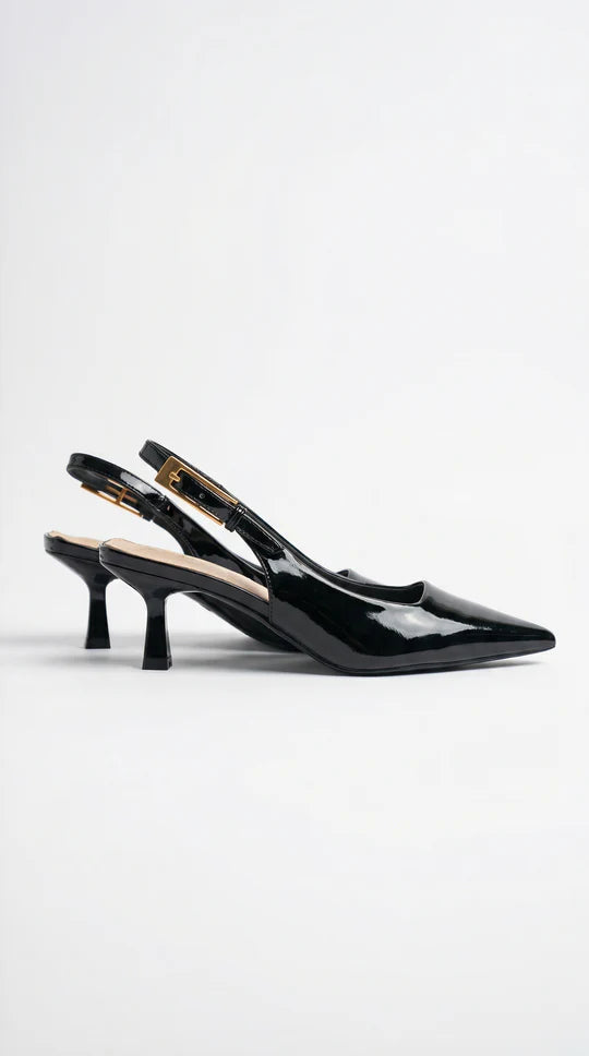 Zapatos Slingback de Tacón Bajo Elizabeth