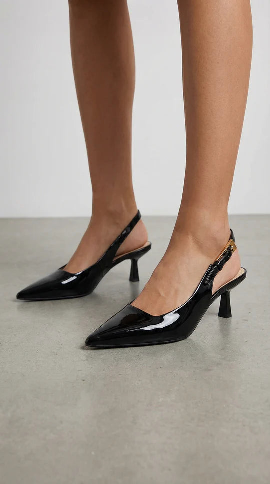 Zapatos Slingback de Tacón Bajo Elizabeth