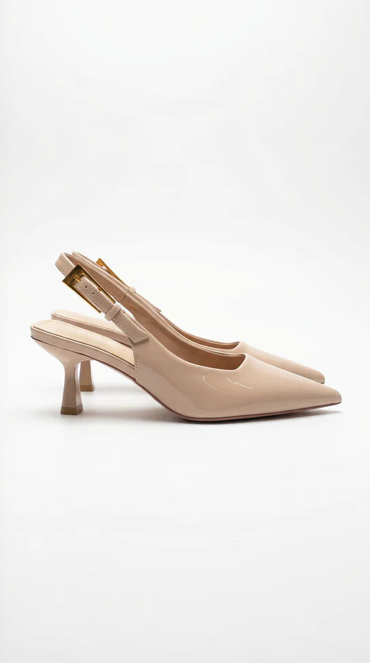 Zapatos Slingback de Tacón Bajo Elizabeth