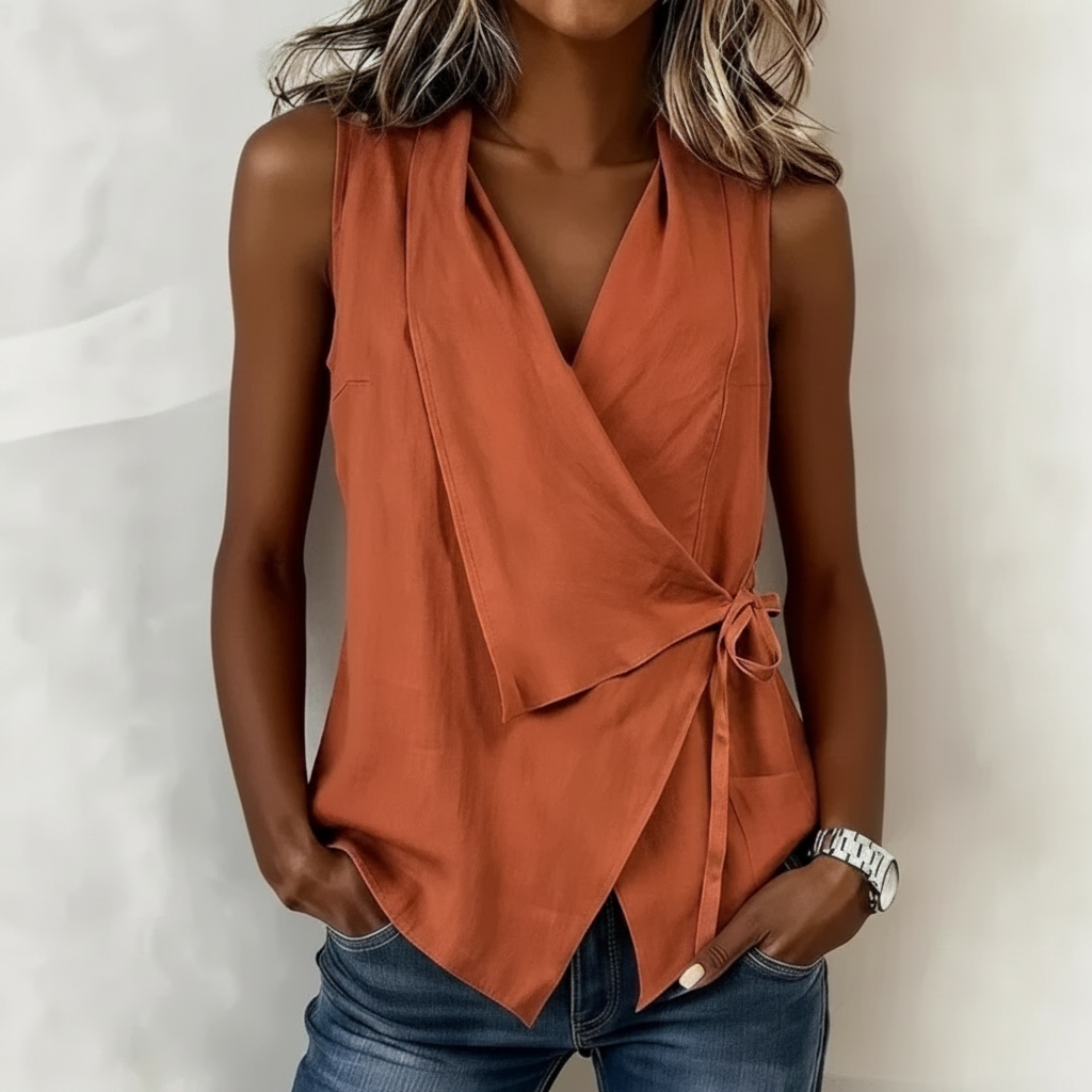 Lorena | Blusa sin mangas