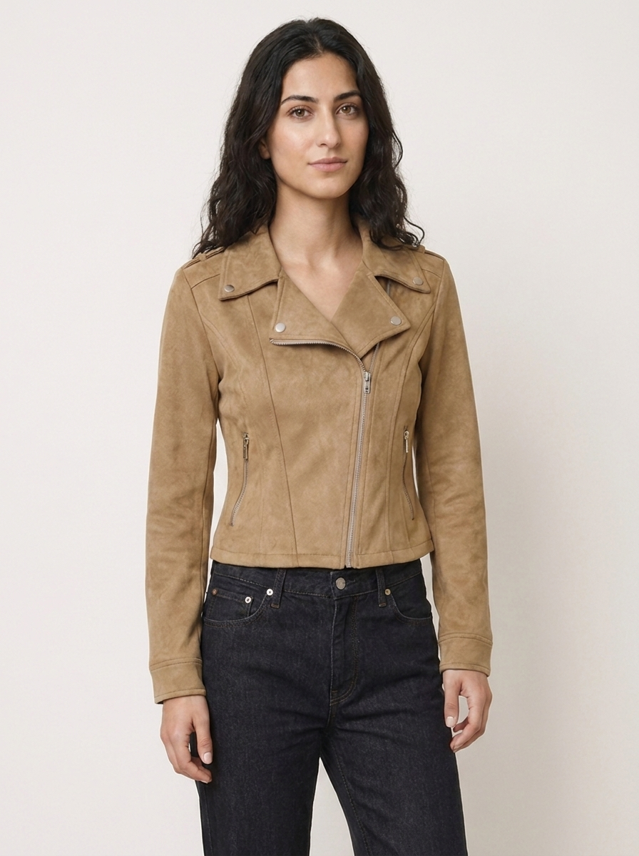 Chaqueta con cremallera