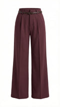 Bertha Pantalones Amplios de Tela