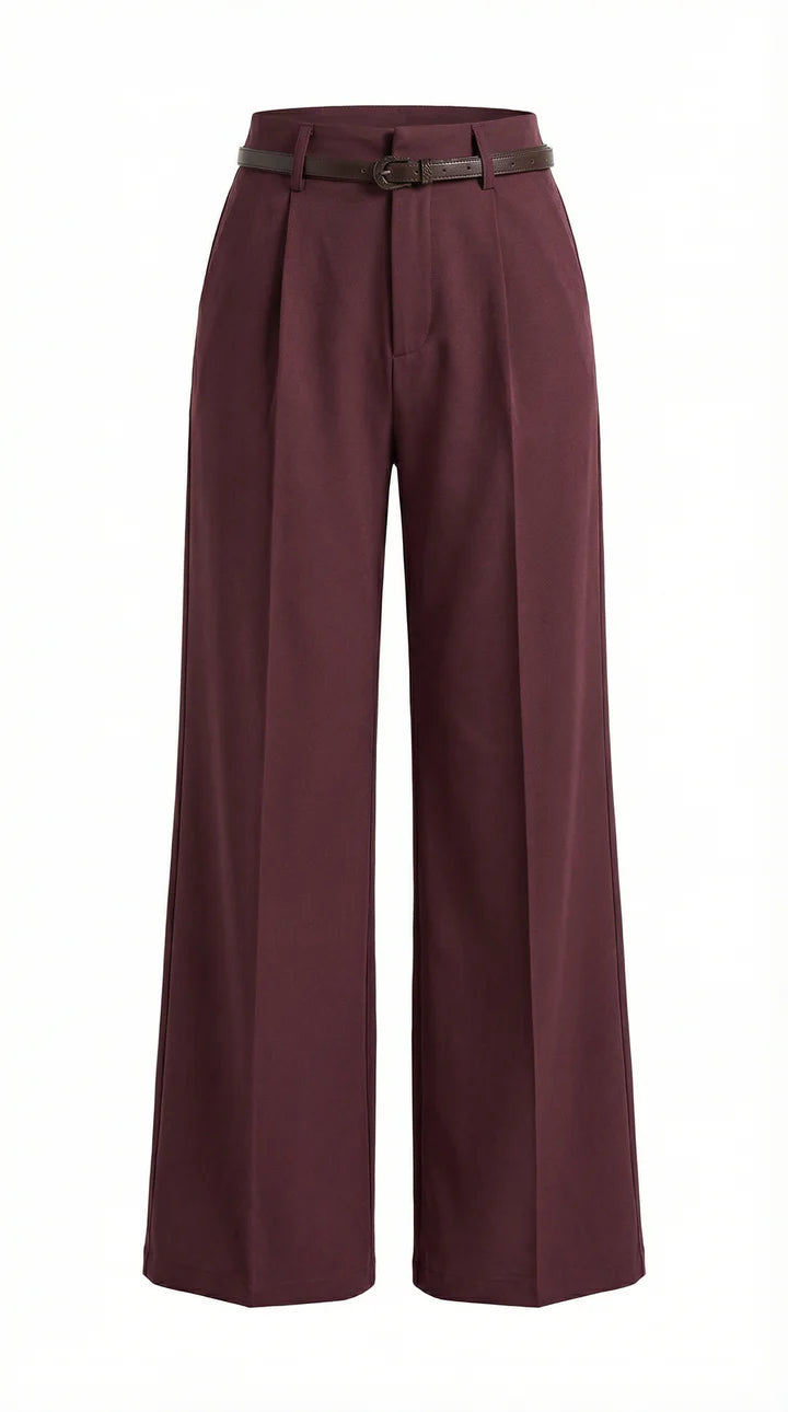 Bertha Pantalones Amplios de Tela