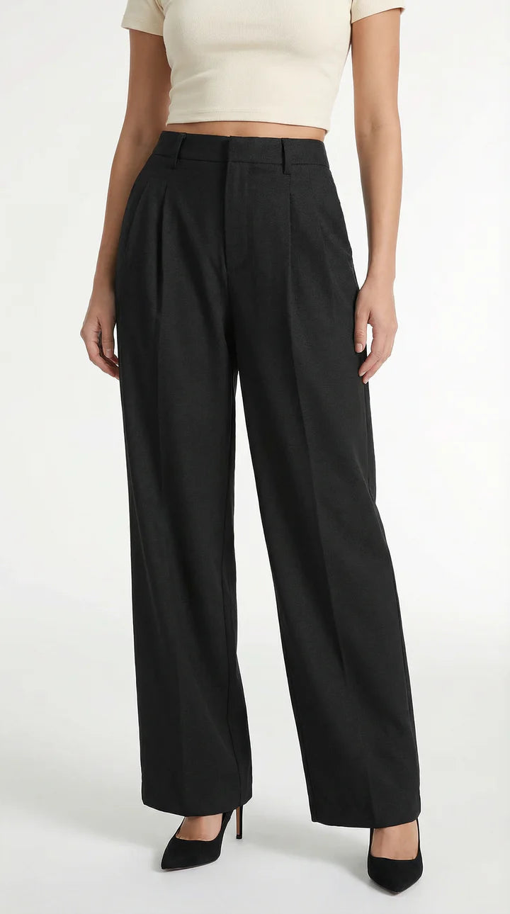 Pantalon Plisado Recto Dorothy