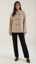 Chaqueta Oversized 'Pamela' con Cierre de Botones