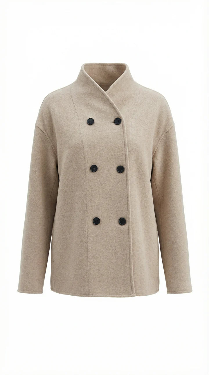 Chaqueta Oversized 'Pamela' con Cierre de Botones